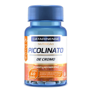Picolinato de Cromo 35mcg Catarinense Frasco 60 Capsulas